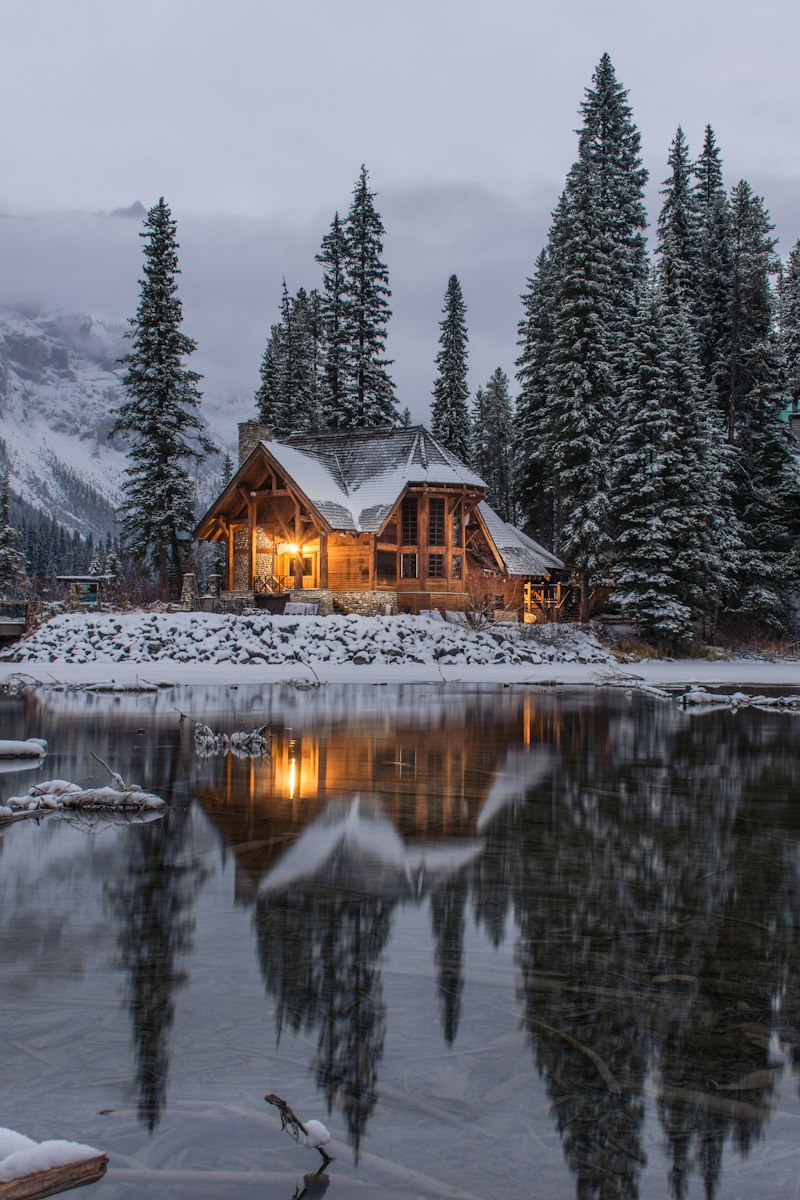 Winter cabin